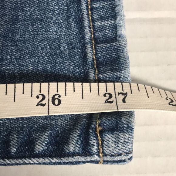 FLYING MONKEY Pricilla High Rise Distressed Skinny Jeans Size 25 Ripped Denim - Picture 11 of 11